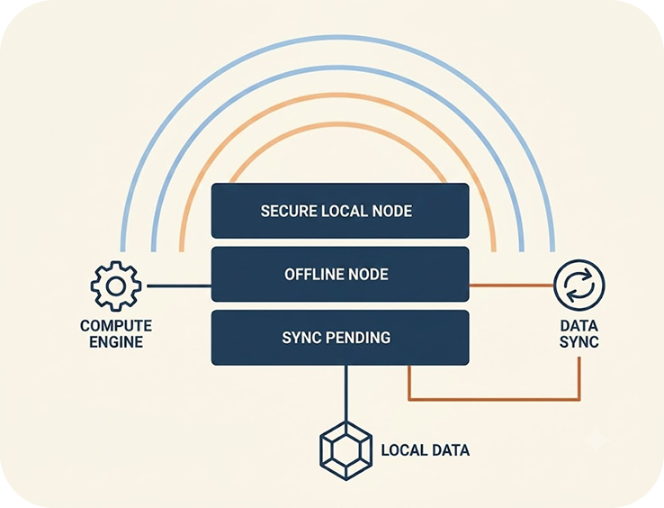 Offline Cloud Execution